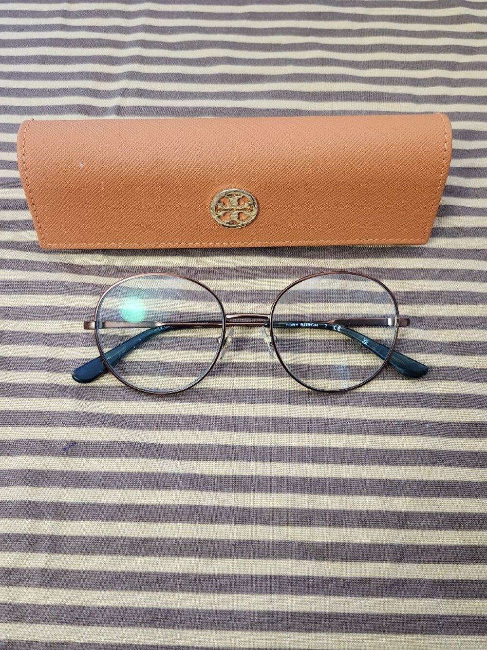 TORY BURCH | Bronze Wire Frame Glasses